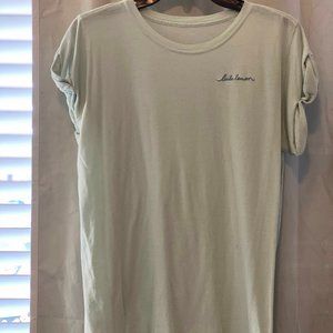Embroidered Lululemon Tshirt- Green